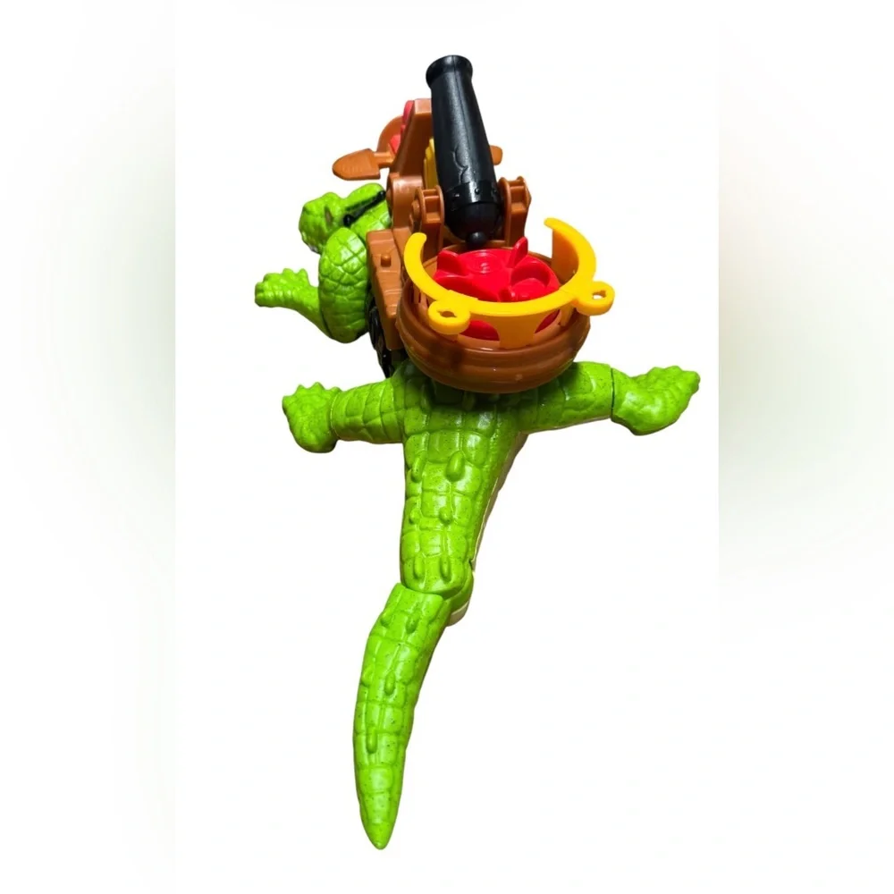 EUC WALKING CROC pirates adventure Fisher Price Imaginext pirate crocodile